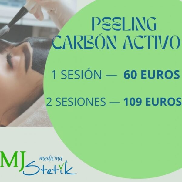 PEELING DE CARBÓN ACTIVO